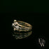 Diamond Unique 9ct Yellow and White Gold Raindance Ring