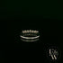 9ct White Gold Lab Grown Diamond Half Eternity Ring