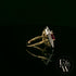 18ct White and Yellow Gold Burmese Ruby & Diamond Ring