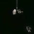 18ct White Gold Round-Cut Sapphire & Diamond Studs