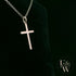 Sterling Silver Small Plain Cross Pendant