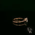9ct Rose Gold White Moissanite Single Stone Ring