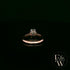 Solitaire Moissanite & 9ct Rose Gold Engagement Ring