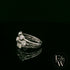Lab-Grown Diamond 9ct White Gold Raindance Ring