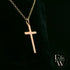 9ct Yellow Gold Cross Pendant