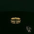 18ct Yellow Gold Round-Cut Ruby & Diamond Ring