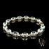 Sterling Silver Oval Blue Topaz Bracelet