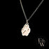 Charming Silver Paw-Print Pendant