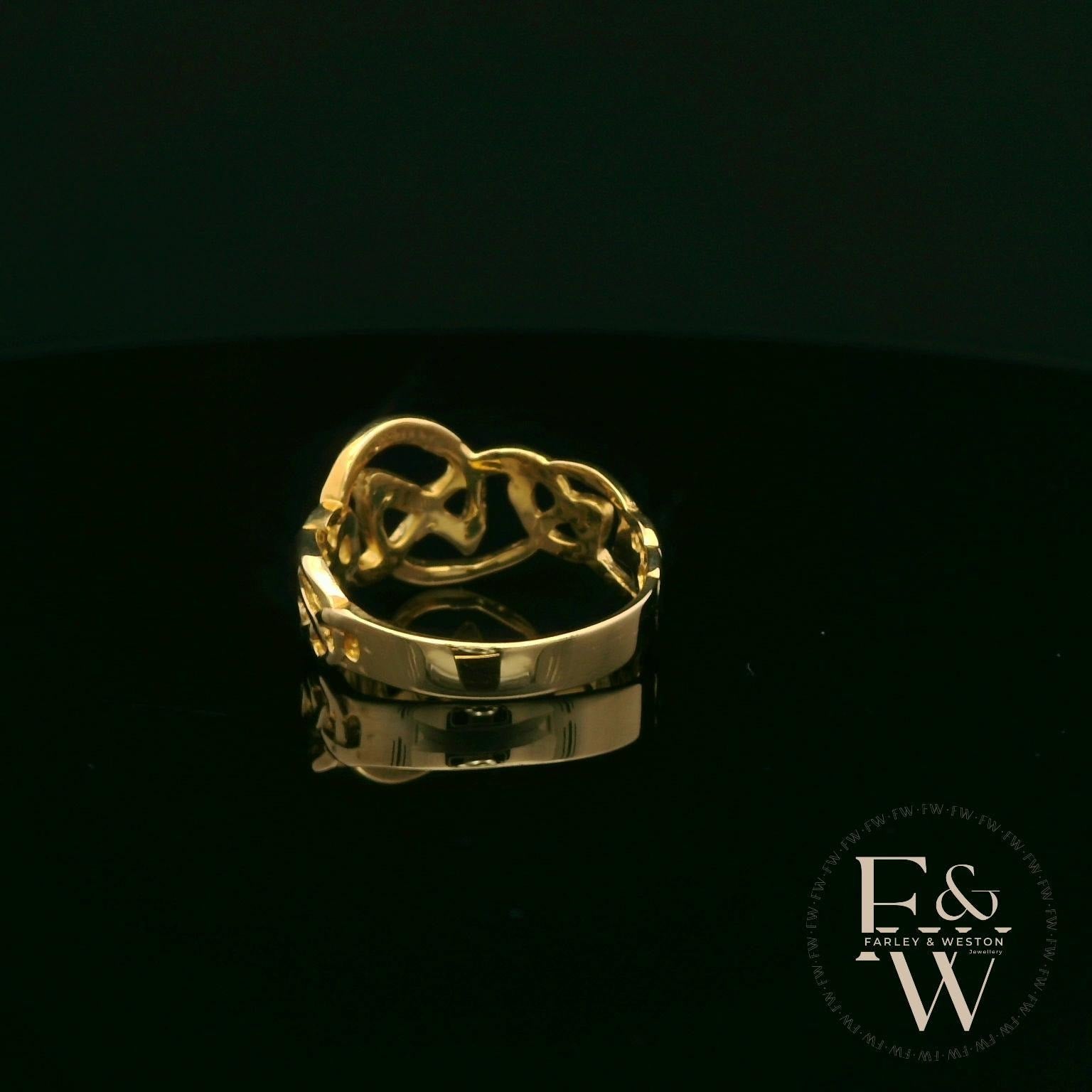 9ct Yellow Gold Celtic Ring