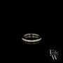9ct White Gold Channel Set Lab-Grown Diamond Half-Eternity Ring