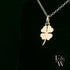 Sterling Silver 4 Leaf Clover Pendant