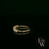 Moissanite & 9ct Yellow Gold Half-Eternity Ring