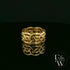 9ct Yellow Gold Fully-Woven Design Band Ring
