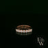 9ct Rose Gold Diamond Half Eternity Ring