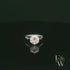 9ct White Gold Lab-Grown Diamond Single Stone Ring