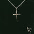 Sterling Silver Small Plain Cross Pendant