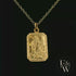 9ct Yellow Gold Saint Christopher Pendant