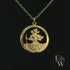 9ct Yellow Gold Saint Christopher Pendant