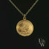 9ct Yellow Gold Saint Christopher Pendant