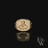 9ct Yellow Gold Three-Leaf Clover Signet Ring