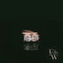 Double Moissanite & 9ct Rose Gold Ring