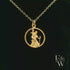 9ct Yellow Gold Saint Christopher Pendant