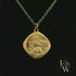 9ct Yellow Gold Saint Christopher Pendant