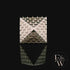 Heavy Silver Textured Pyramid Ring