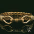 Gucci Style Twist Bangle Heavy Handmade 9ct Gold 65g UK Hallmarked