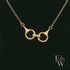 9ct Yellow Gold Equestrian Necklace