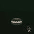 Moissanite & 9ct White Gold Half-Eternity Ring