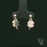 Sterling SIlver 4 Leaf Clover Dropper Earrings