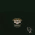 18ct Yellow Gold Three Stone Emerald-Cut Diamond Ring