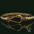 Twist Bangle Heavy Handmade 9ct Gold 26g UK Hallmarked
