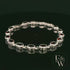 Sterling Silver Oval Garnet Bracelet