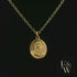 9ct Yellow Gold Saint Christopher Pendant
