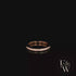 9ct Rose Gold Channel Set Lab-Grown Diamond Half-Eternity Ring