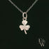 Sterling Silver 3 Leaf Clover Pendant