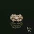 Diamond Unique 9ct Yellow Gold Raindance Ring