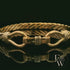 Twist Bangle Heavy Handmade 9ct Gold 46g UK Hallmarked