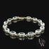 Sterling Silver Oval Blue Topaz Bracelet