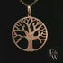 9ct Rose Gold 'Tree of Life' Pendant